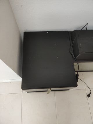 Conjunto Aquário Preto e Transparente