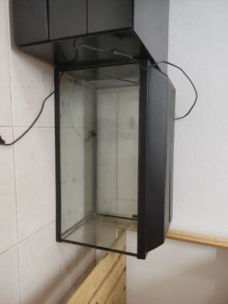 Conjunto Aquário Preto e Transparente