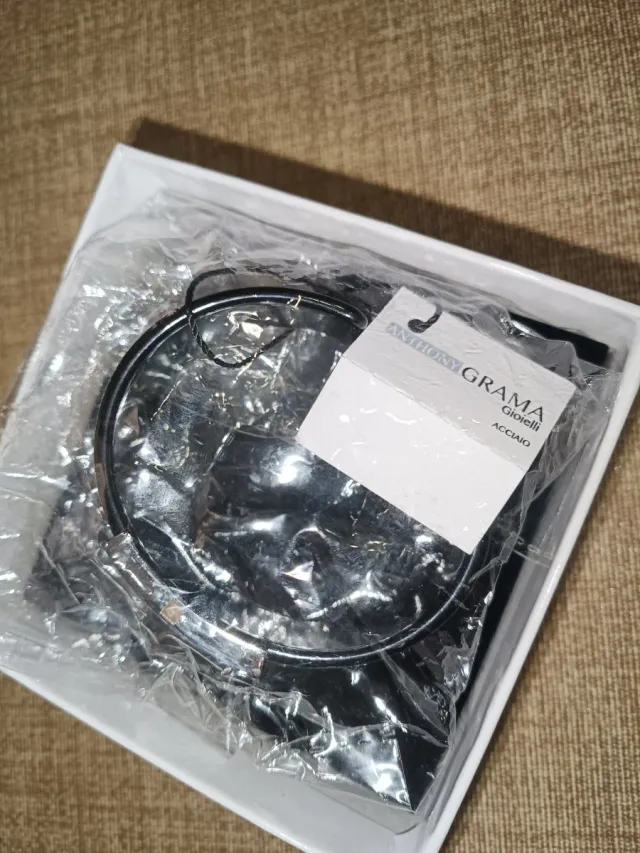 2 bracciali Anthony Grama acciaio