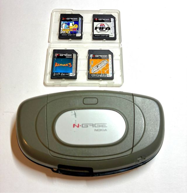 Nokia N-Gage QD + 4 Juegos