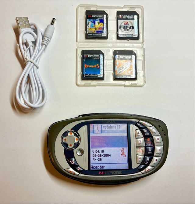 Nokia N-Gage QD + 4 Juegos