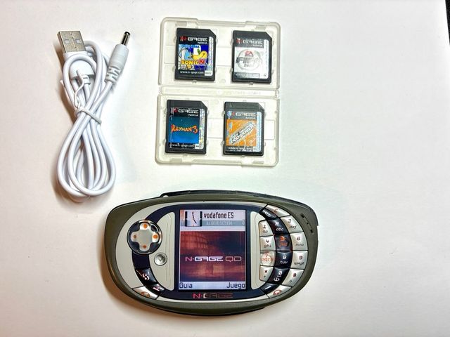 Nokia N-Gage QD + 4 Juegos