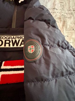 Chaqueta Geographical Norway Azul Talla L
