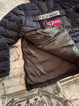 Chaqueta Geographical Norway Azul Talla L