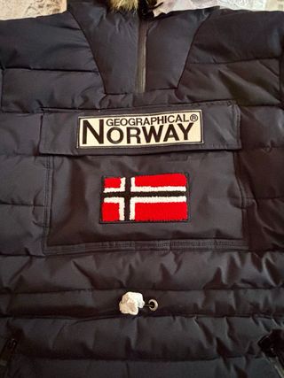 Chaqueta Geographical Norway Azul Talla L