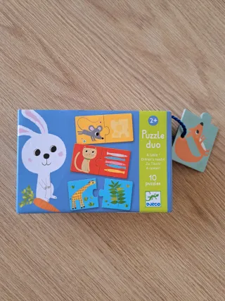 Djeco Puzzle Duo 10 Piezas Infantil