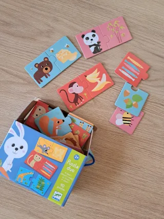 Djeco Puzzle Duo 10 Piezas Infantil