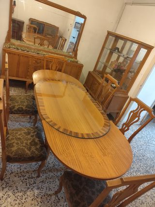 Comedor clásico de los años 60 para restaurar