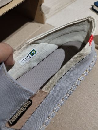 Alpargatas Havaianas Unisex Gris/Beige
