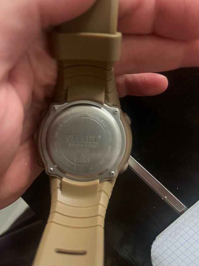 Reloj Smael Hombre Negro/Marrón