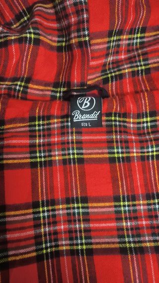 Cazadora con capucha forro cuadros