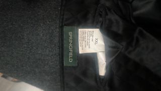 Cazadora con capucha forro cuadros