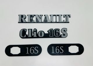 Anagramas Renault Clio 16S