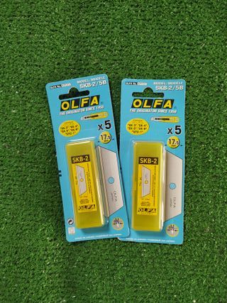 Lote 2 Paquetes Hojas Cutter Olfa SKB-2/5B (5UDS)