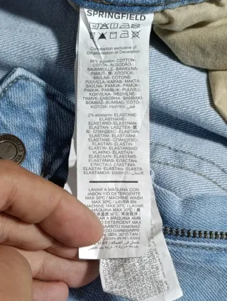 Vaqueros Springfield Azules