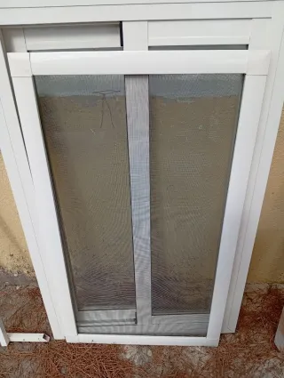 Ventana corredera aluminio blanco
