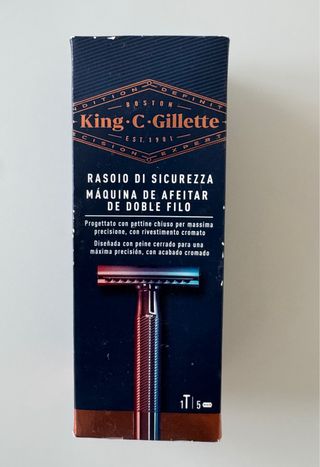 King C. Gillette Rasoio di Sicurezza