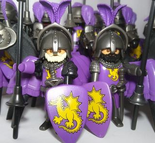 Playmobil Caballeros Dragón Amarillo