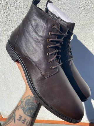 Scarpe uomo marroni stringate Sergio Stefano 46