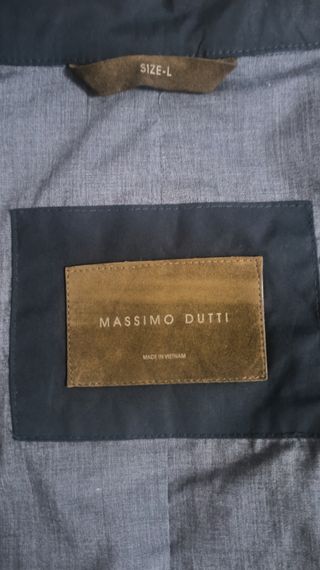 Gabardina Massimo Dutti Talla L