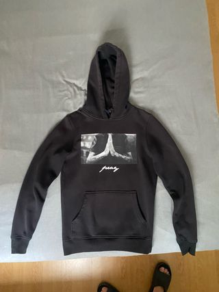 Sudadera Snipes Negra con Estampado