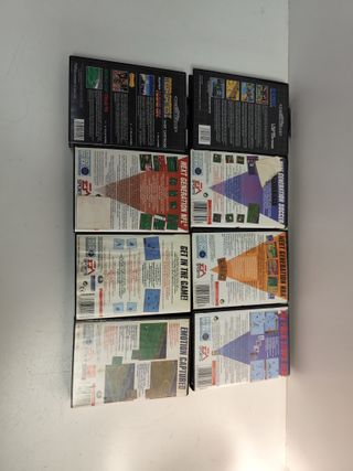 Lote 8 Juegos Mega Drive Completos