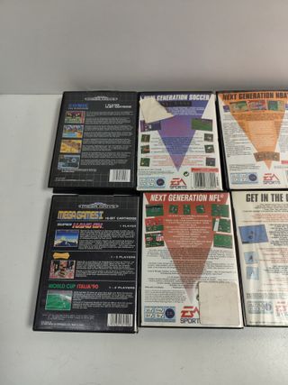 Lote 8 Juegos Mega Drive Completos
