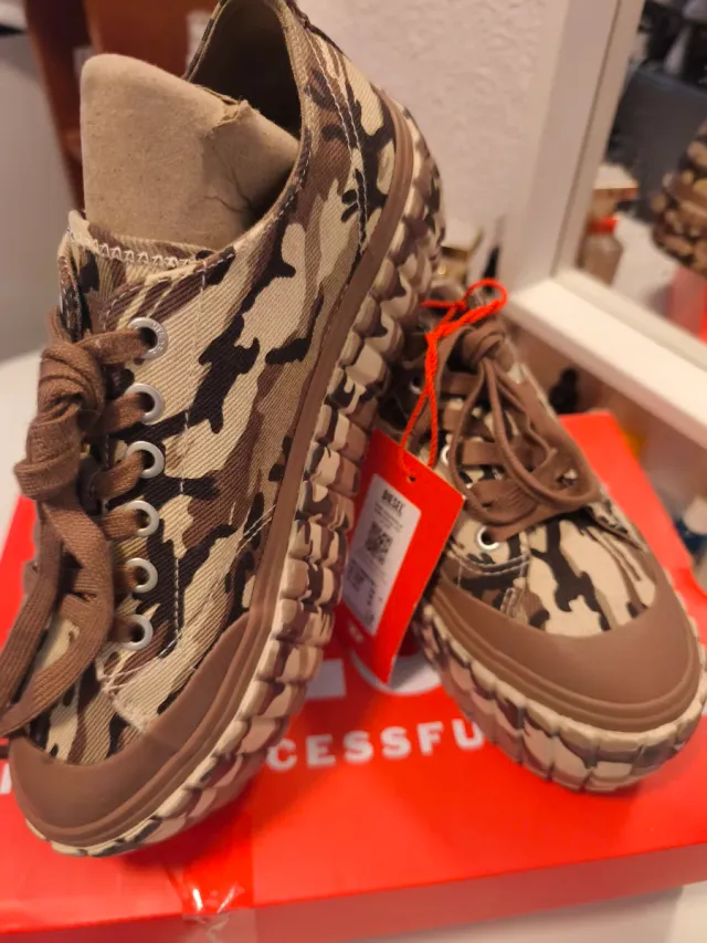 Zapatillas Diesel Camuflaje Mujer