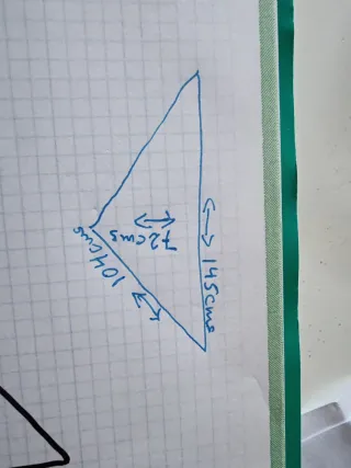 Chal a crochet azul ( lana de alpaca) es calentita