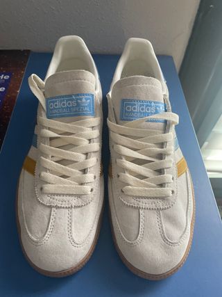 Zapatillas Adidas Handball Spezial Beige/Amarillo