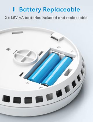 Detector de humo inteligente Meross Wi-Fi 3 piezas