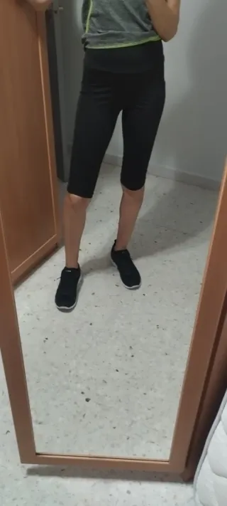 Mallas deportivas mujer negras