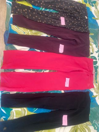 4 Leggings y 2 Pantalones