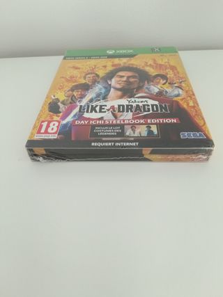 Yakuza Like a Dragon Steelbook Xbox