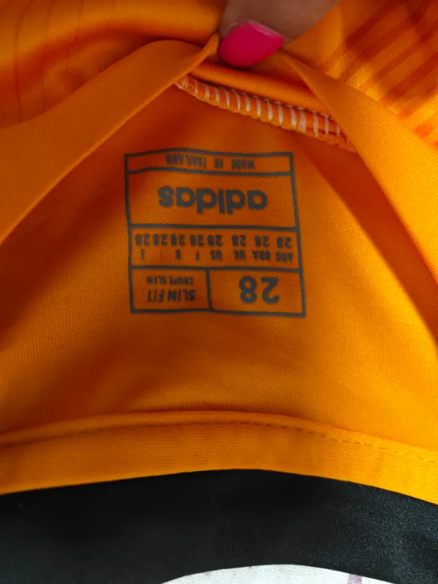 Equipación Real Madrid Naranja