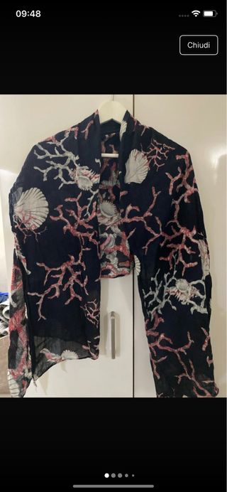 Foulard donna cotone 100x100