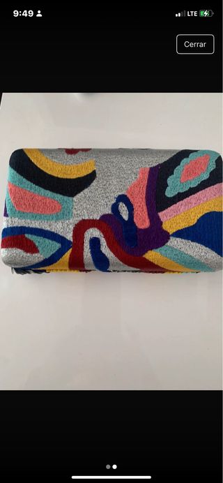 Clutch de noche multicolor