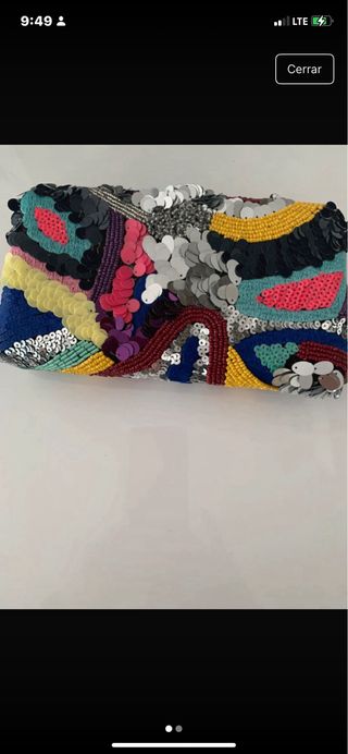 Clutch de noche multicolor