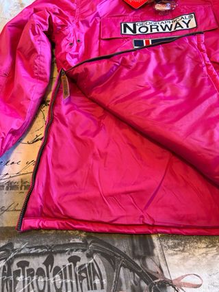 Anorak Geographical Norway Rosa Talla XL