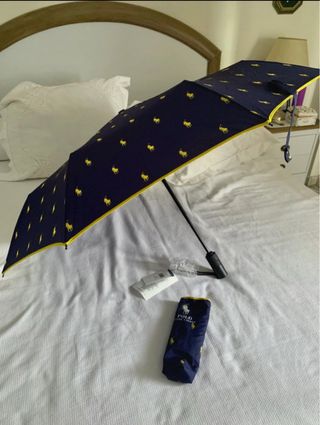 Paraguas Polo Ralph Lauren Azul y Amarillo