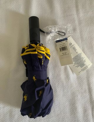 Paraguas Polo Ralph Lauren Azul y Amarillo