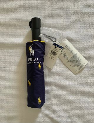 Paraguas Polo Ralph Lauren Azul y Amarillo