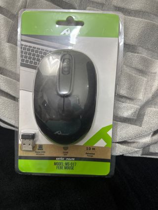 Ratón inalámbrico Am Nano USB 1600 DPI