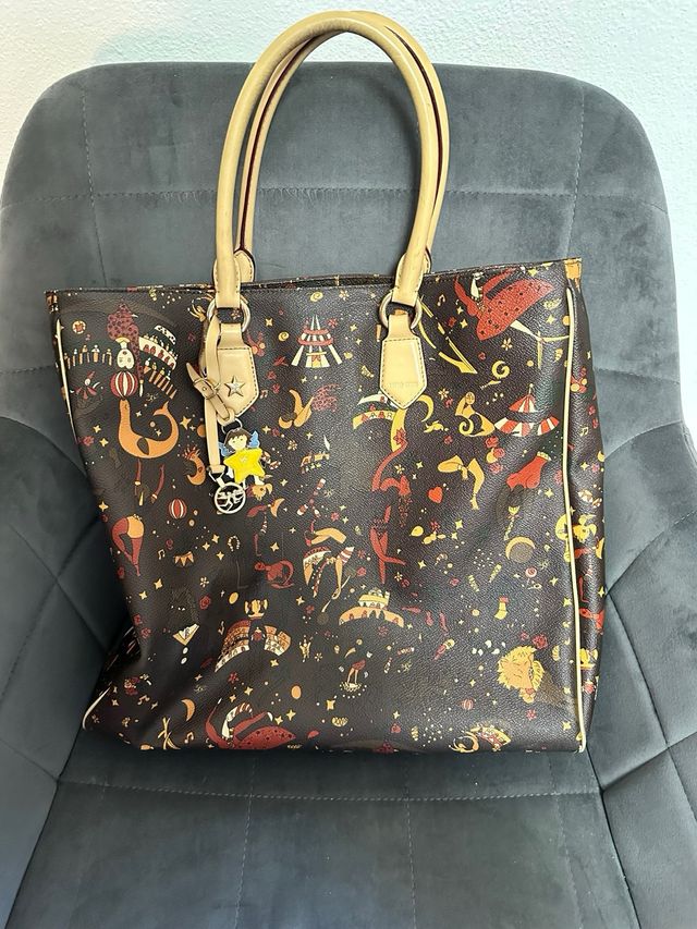 Borsa Piero Guidi Multicolore Marrone