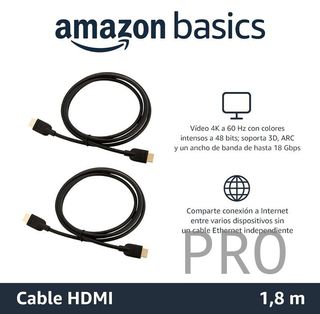 Amazon Basics - Cable HDMI 4K