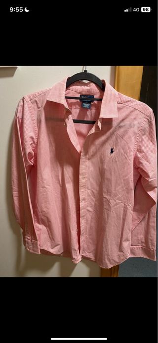 Camisa Polo Ralph Lauren Rosa