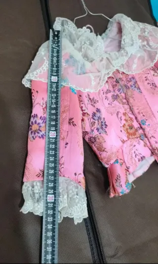 Traje Fallera Niña 4-7 años con Manteletas