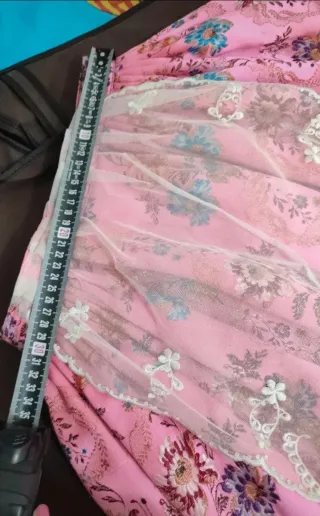 Traje Fallera Niña 4-7 años con Manteletas