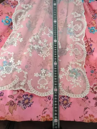 Traje Fallera Niña 4-7 años con Manteletas
