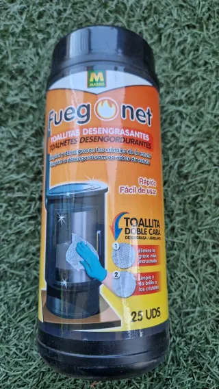 Toallitas Limpia Cristales Estufa FuegoNet